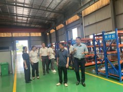 蘆溪水務(wù)總經(jīng)理劉慈華，易總監(jiān)等蒞臨我司參觀交流并指導(dǎo)工作